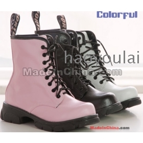 Free shipping 2011 autumn winters is 8 hole  boots paint large base shoe leather boots baba shoe fashion female short boots