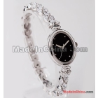 Free shipping female table color girl rose and crown glass table elliptic recreational watch 2506      
