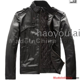 Free shipping 2011 new winter clothing han edition motorcycle leather jacket male fur coat cultivate one's morality man male and cotton                 