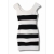 2012 new summer outfit of cultivate one's morality show thin kylie minogue sexy black and white stripe vest wide dress son         