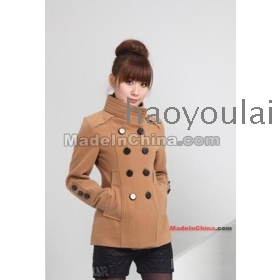 Free shipping qiu dong outfit new paragraph increase women's short coat from coat? In the material from long coat