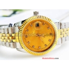Free shipping supply gold luxury single men between calendar business promotion present steel belt watch 144643                