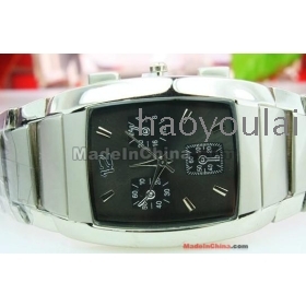 Free shipping supply quartz watch man steel belt table gift table manufacturers selling 121000      