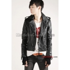 Free shipping 2011 qiu dong outfit han edition men's clothing of cultivate one's morality a thin coat of man jacket men's coat locomotive jacket pu leather jackets