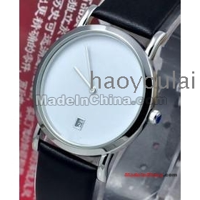 Free shipping ultra-thin watch  watch ultra-thin male table leisure quartz lovers watch