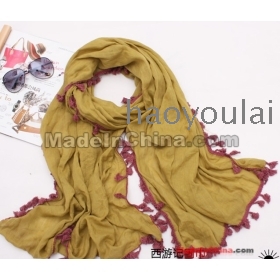 Free shipping 2011 hot new silk scarf shawls fashion DaMao  scarf wind around the place