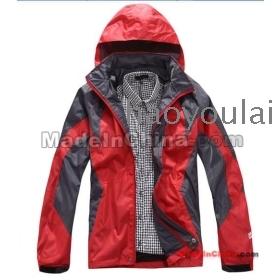 Free shipping autumn outfit dupont fabric wind even new cap jacket coat male 1356      