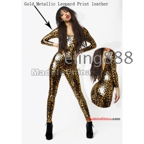 LINGERIE CATSUIT CATWOMAN Hen Party Fancy Dress COSTUME Catsuit Jump suit B7116 leopard