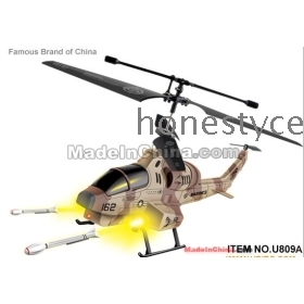  controled Launching Missile R/C 3.5 ch  rc Helicopter i-helicopter U809A