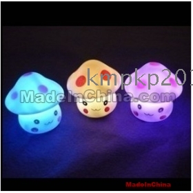 New colorful mushrooms expression small night light mushroom lamp LED mini lamp