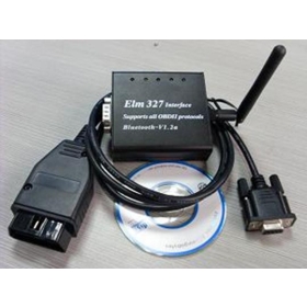 10 stk ELM 327 bluetooth BT ELM327 OBD2 OBDII ELM 327 CAN-BUS kan arbejde på mobile Car diagnostisk kabel DHL gratis forsendelse