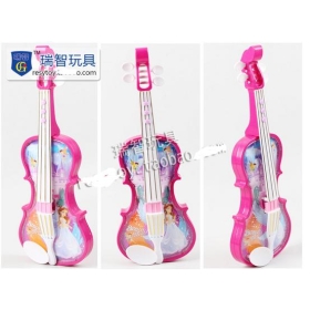 Children's toys simulation music instruments new music with the toy piano light violin GFV933-2  