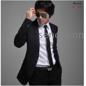 men's business dress suits New style groom suits two button Wool men wedding Black Dress Suit sets,SU08