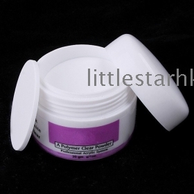 White Crystal acrylique de poudre Powder Nail , livraison gratuite lh94478w