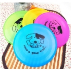 30pcs/lot+ Free Shipping Pet training Frisbee, bendable plastic Frisbee, pet toys, dog circular Frisbee, size L 