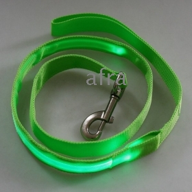 Dropshipping Green Glow LED Flashing Light Belt Harness Dog Pet Lead Leash Tether,7 colors choice, freeshipping