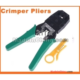 Wholesale Via DHL 50pcs/lot RJ45 RJ11 RJ12 Wire Cable Crimper Crimp PC Network Tool, Free Shipping 