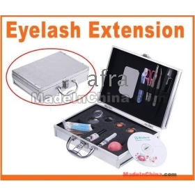 False Eye Lash Eyelash Eyelashes Extension Kit Full Set with Case, Free Shipping, Dropshipping 