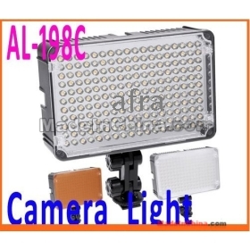 Freeshipping Via EMS Aputure AL-198C LED Video Light Camera lighting Camcorder Photo Lamp 5600K For   Color Temperature Adjustment 