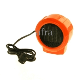 Dropshipping Mini Portable persönliche Ceramic Space Heater Elektrische 220V/100W Fan Forced Farbe Orange