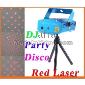 Wholesale new Mini Projector Red Moving Party Laser Stage Light Laser DJ party stage light retail and wholesale free shipping 