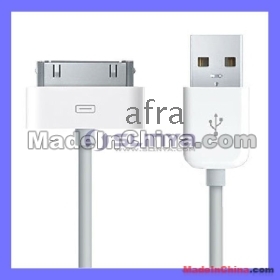 INGYENESKiszállítás Fehér 1M hosszú hosszabbító USB szinkron kábel USB adatkábel Pad Telefon Pod / iPad iPhone iPod