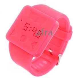 Dropshipping High quality Rose Color Fashion Women Man  Screen LED Digital Wrist Sport Watch Clock Freeshipping 