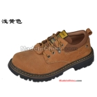 Male money grind arenaceous big  leather shoes fashion recreational shoe outdoor work shoes man