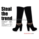 2012 the new spring and autumn and winter snow, knight, , tassel high with tall canister boots