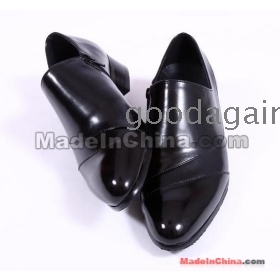 British wind fashionable male shoes dress business cusp shoe leather shoes han married men