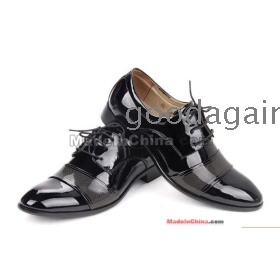 Firma System Man garnitur z butami brytyjskich Obuwie męskie wskazał skórzane buty buty robocze