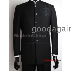 Black LiLing suit specific brand style Chinese tunic suit men's suits suit suit male