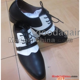 free shipping new men's leisure business men single shoe leather shoes size 38 39 40 41 42 43 F3