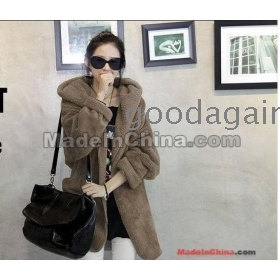 hot sale!!!  free shipping new Cloak wear cap keep warm woollen coat only size 