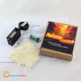 Electronic Flasher Fire Magic with Flash Cotton,magic tricks,magic toy,wholesale Magic,gimmick