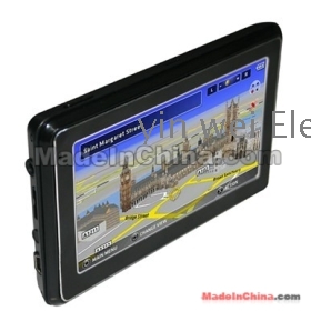Large screen with  GPS Q6 5 inch