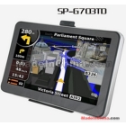 Large screen with  GPS  5 inch