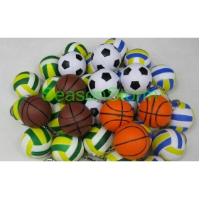 [CPA Free Shipping] Wholesale Cute Mini Football Basketball Volleyball Keychain (-47) 