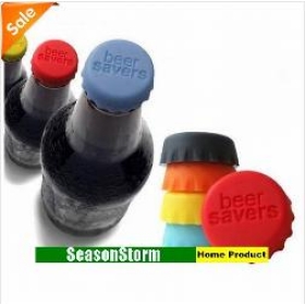 6pcs/set Fashion Colorful Novelty Silicon Bottle Lid / Beer Lid (-06) 