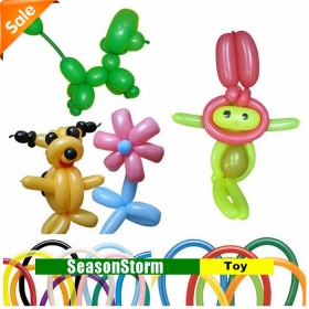 [CPA Free Shipping] Wholesale Mixed Color Long Magic Latex Balloons / Gift Balloon Toys 600pcs/lot (SH-05) 