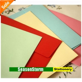 [ CPA liberan el envío ] venda al Quality Colorful Gift Envelope 200pcs/lot High Papelería (SP- 96 )