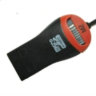 200pcs/lot USB 2.0 TF mini Micro SD M2 Memory Card Reader FREE SHIPPING 