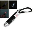Hot new 3 in 1 Laser Pointer 2 LED Flashlight UV  Keychain