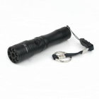 Brand new 2 in1 7 LED Flashlight  +red Laser Pointer Light with Strap 10pcs