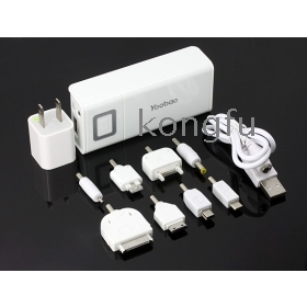 Gratis forsendelse High Quality 5000mAh mobiltelefon power power bank for blackberry Samsung og HTC og alle USB -enhed