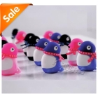 free shipping,fashion Soft case usb flash drive 49 penguin usb stick nice cartoon NEW nice 1GB 2GB 4GB 8GB any shape green blue red black white yellow many colors,