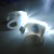 6. Gen Silikoni Frog Polkupyörän LED varoitusvalo , Bike Beetle Varoitus Takavalo Takavalo , turvallisuus Taka Salama , 50pcs/lot