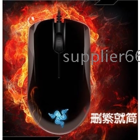 Ray serpiente Razer infierno loco serpiente en caja espejo edición cable ratón para juegos