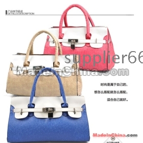 Free shipping fashion small lock women's briefcase portable summer B1082 female bag