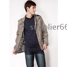 Manteau de vêtements 2012 nouveaux vêtements de printemps pour hommes LiLing homme dans les loisirs veste longue